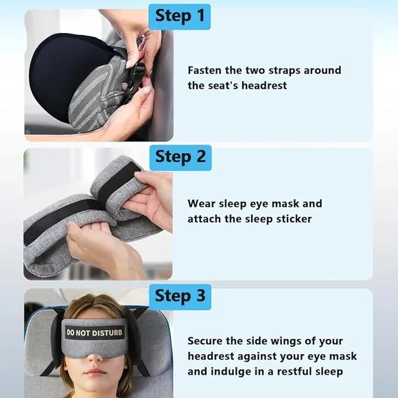 360° Support Travel Pillow - Picture 5 of 6